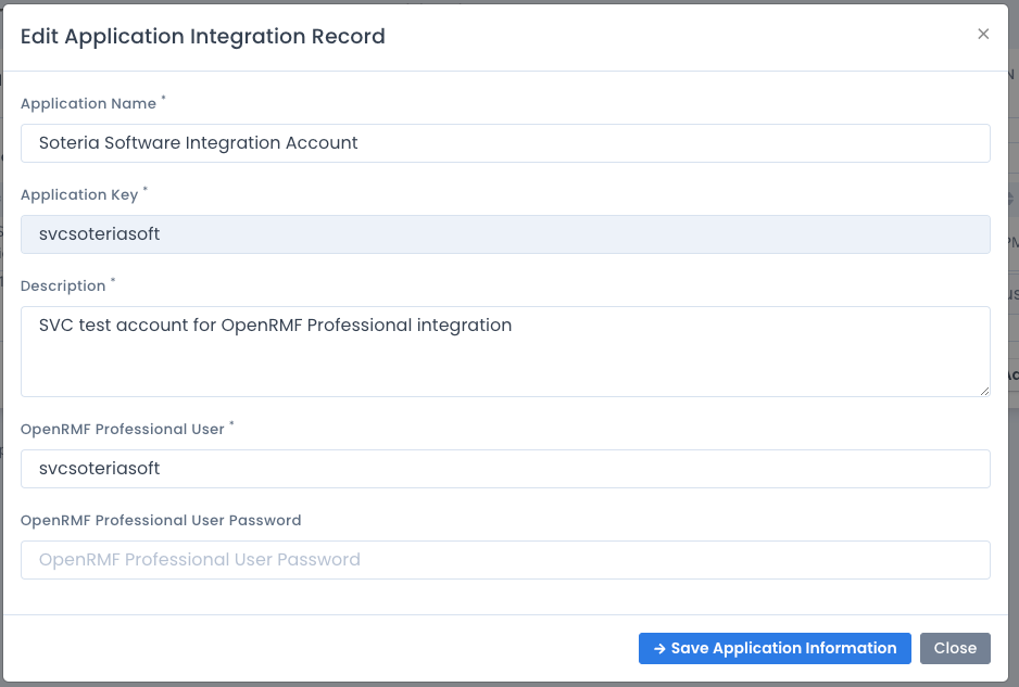 OpenRMF Professional External API