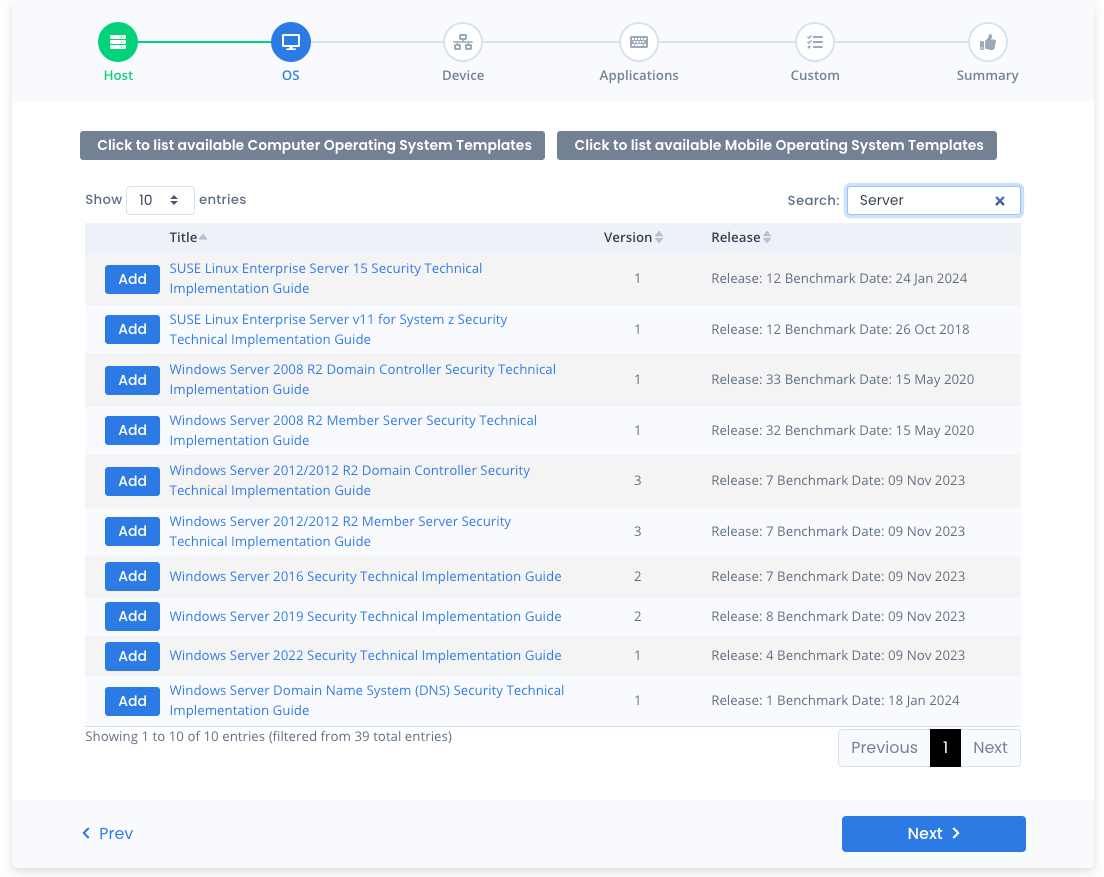 Checklist Wizard OS