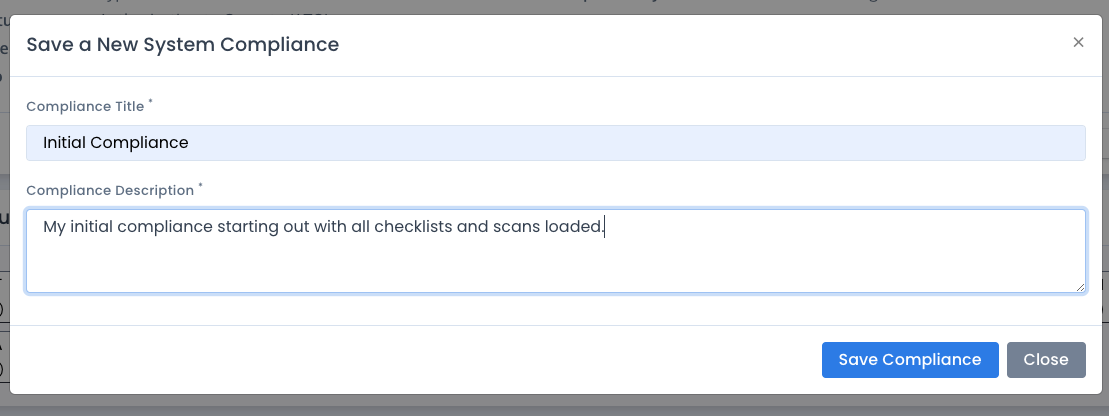 Save your System Package Compliance