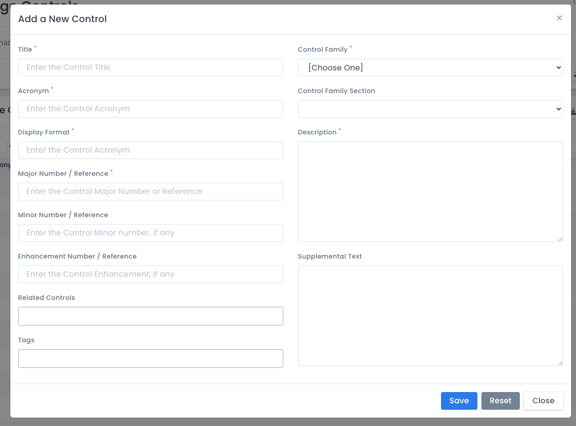 OpenRMF Professional Add Control