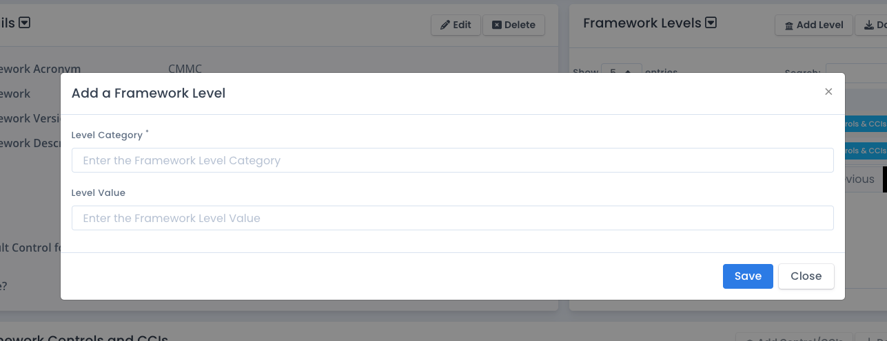 OpenRMF Professional Add Framework Level