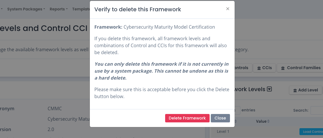 OpenRMF Professional Delete Framework