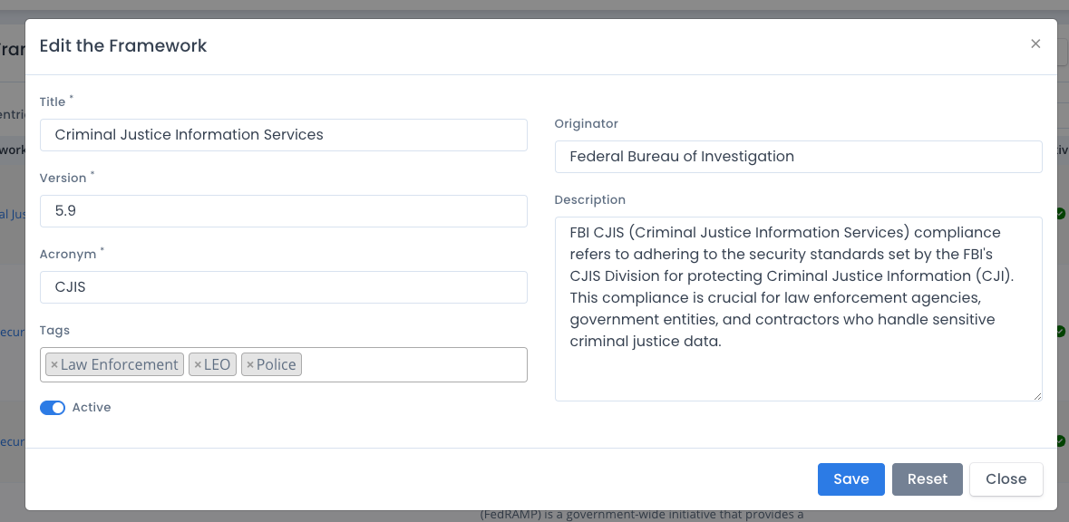 OpenRMF Professional Edit Framework