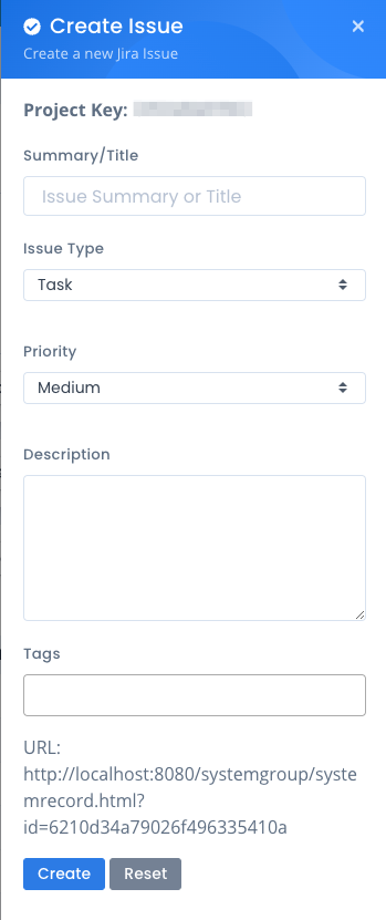 Creating Jira Issues