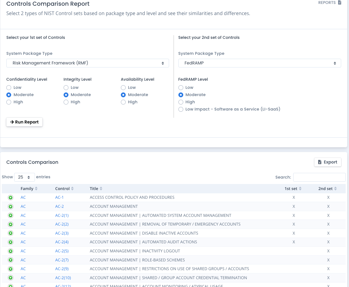 OpenRMF Professional Controls Report