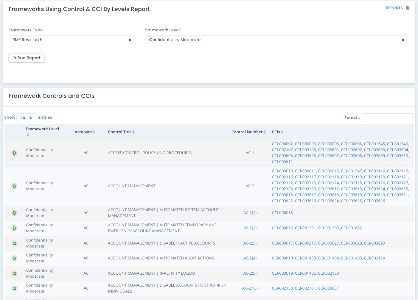 OpenRMF Professional Framework Using Control and CCI Report