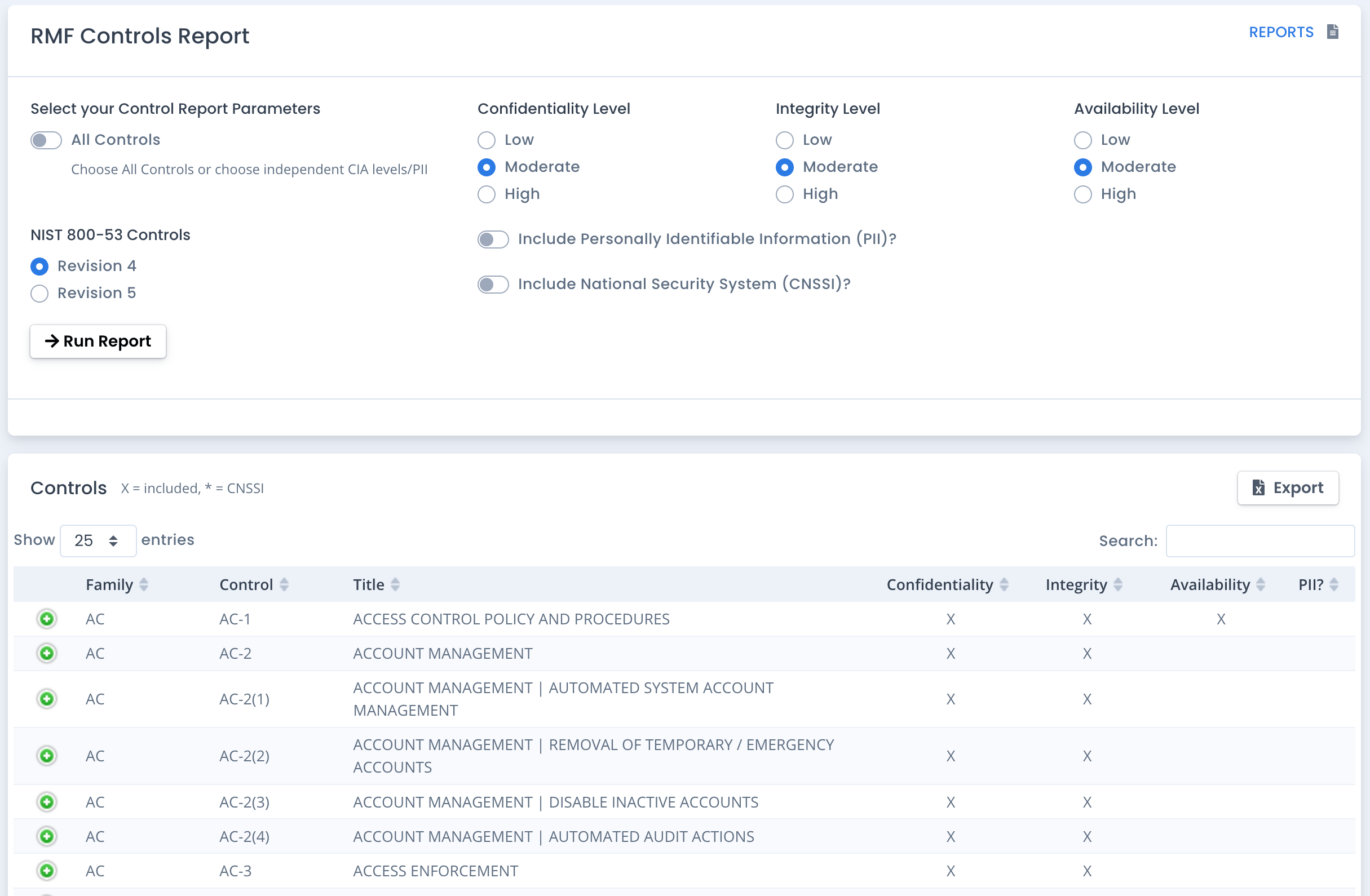 OpenRMF Professional Controls Report