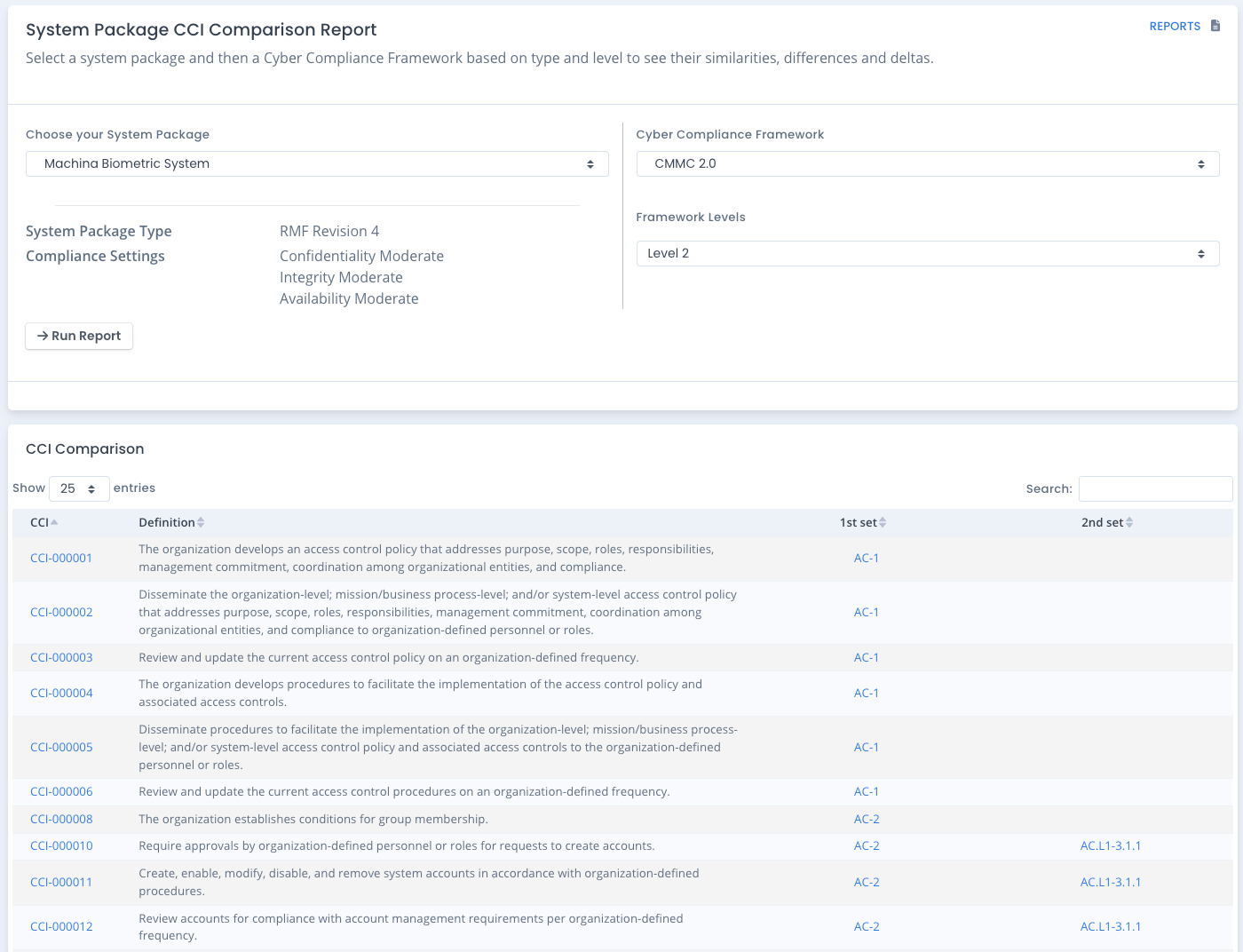 OpenRMF Professional Controls Report