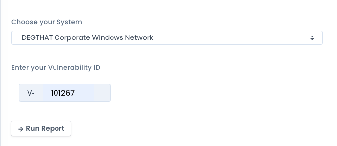 OpenRMF Professional Vulnerability Search Report