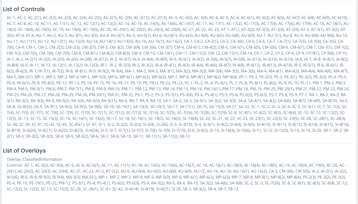 Adding a New System Package via eMASS System Export with Controls and Overlays