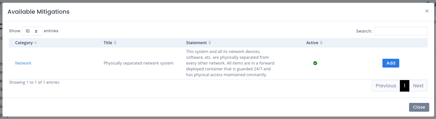 System Package Add Mitigation