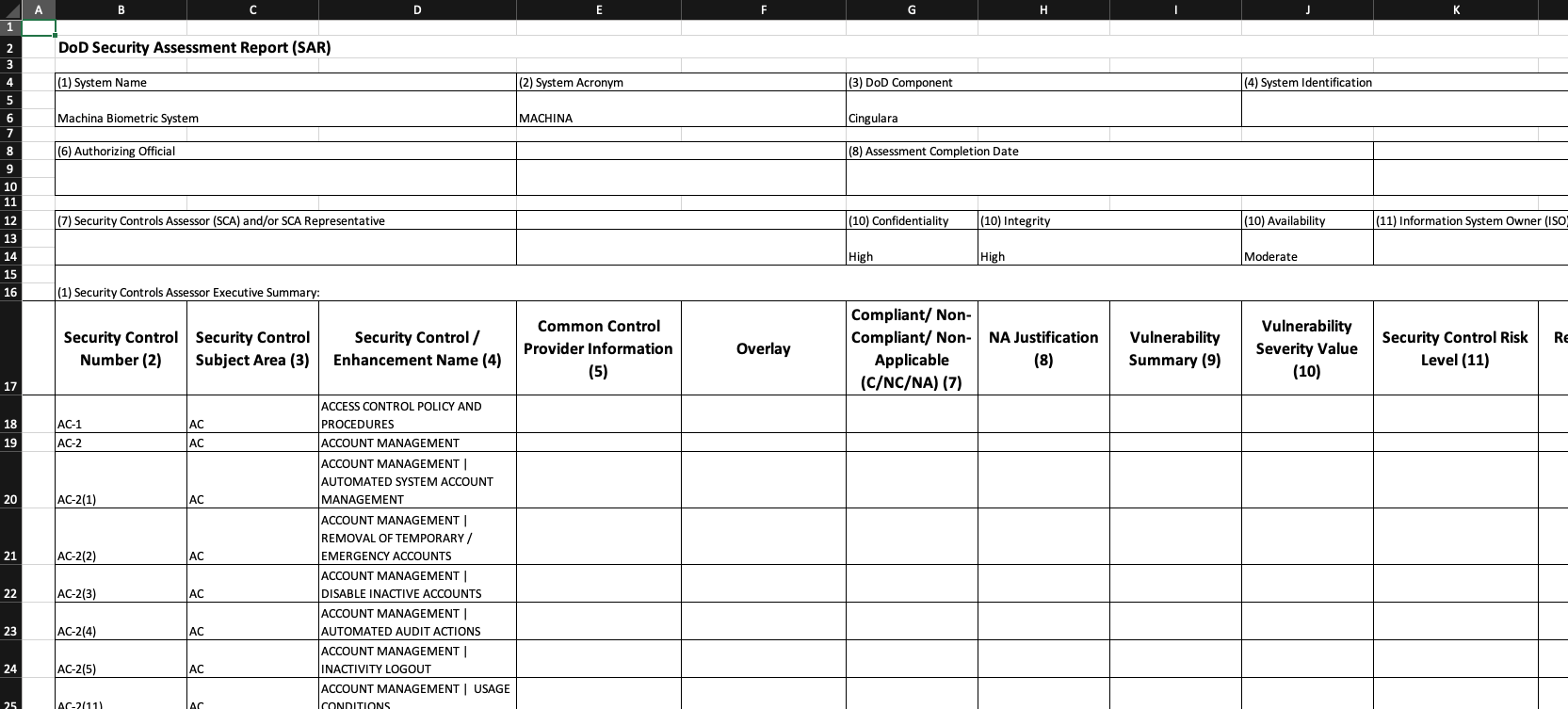 System Package Security Assessment Report
