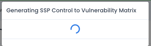 System Package SSP Control Matrix