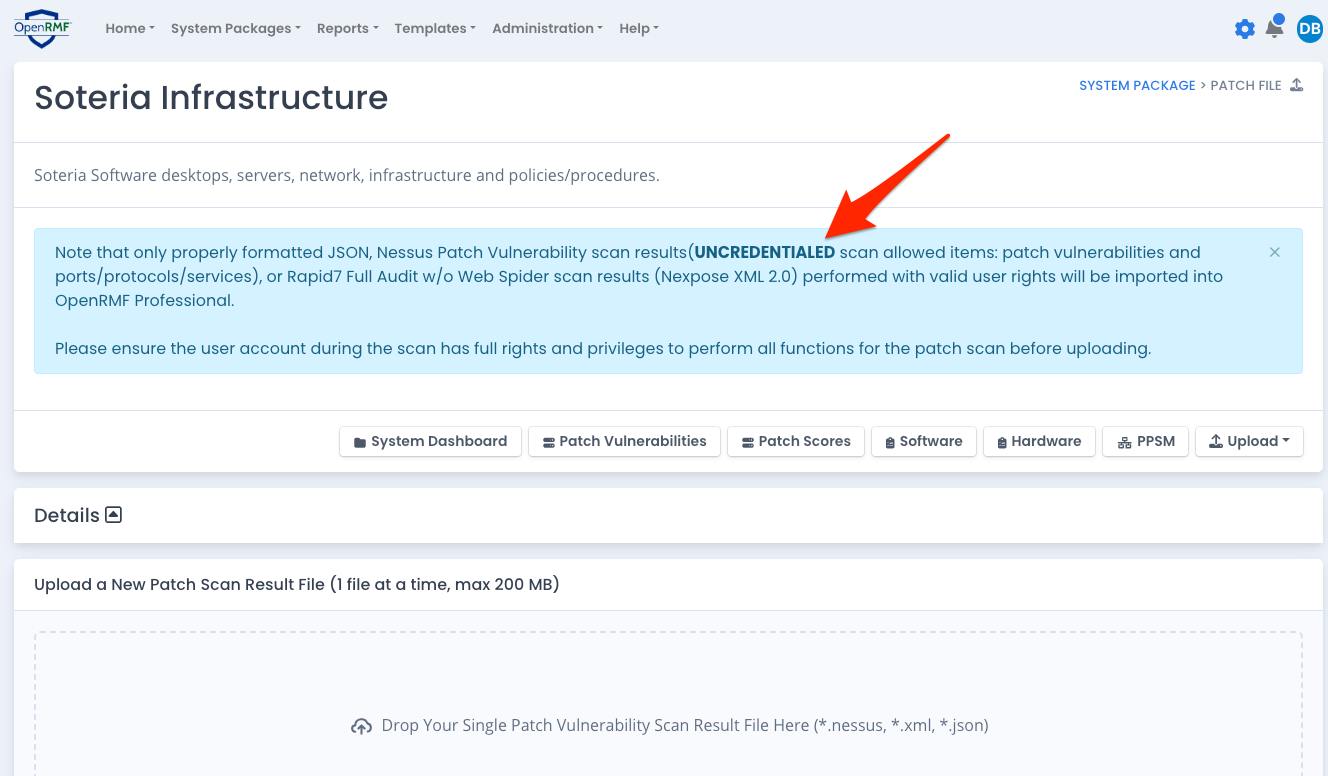 System Package Preference to Disable Severity Override